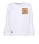 チャムス（CHUMS）キッズ フラッフィーポケットブラッシュド ロングスリーブTシャツ CH21-1475-W001