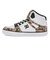 ディーシーシューズ（DC SHOES）スニーカー ピュア ハイトップ SE SN  26FW ホワイト ブラウン DM264303 WCO ボーダーシューズ …