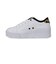 ディーシーシューズ（DC SHOES）スニーカー チェルシー ライト ウェッジ  ホワイト ブラウン 26FW DW264601 WWL ボーダーシューズ ス…