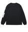 バドミントンウェア ドライロングTシャツ T-6205U-BLA