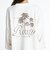 ロキシー（ROXY）RISE & SHINE ワッフルニット長袖Tシャツ ロンT RLT264010 NAT