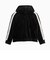 プーマ（PUMA）ESS エレベーテッド ベロア フルジップ フーディ 638513 01 BLK