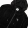 プーマ（PUMA）ESS エレベーテッド ベロア フルジップ フーディ 638513 01 BLK