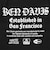 ベンデイビス（BEN DAVIS）フェイクレイヤード ロンT 長袖Tシャツ 26780031-BLK