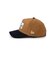 ニューエラ（NEW ERA）ジュニア キャップ Youth 9FORTY A-Frame Duck Canvas ウーブンパッチ ライトブロンズ ネイビーコー…