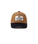 ニューエラ（NEW ERA）ジュニア キャップ Youth 9FORTY A-Frame Duck Canvas ウーブンパッチ ライトブロンズ ネイビーコー…