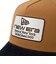 ニューエラ（NEW ERA）ジュニア キャップ Youth 9FORTY A-Frame Duck Canvas ウーブンパッチ ライトブロンズ ネイビーコー…