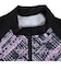 フィラ（FILA）フィットネス水着 レディース 水泳 袖付きチェック柄プリントジップセパレート 346602-BK