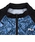 フィラ（FILA）フィットネス水着 レディース 水泳 袖付きチェック柄プリントジップセパレート 346602-NV
