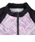 フィラ（FILA）フィットネス水着 レディース 水泳 袖付きチェック柄プリントジップセパレート 346602-PK