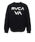 ルーカ（RVCA）STENCIL RVCA クルーネックトレーナー BG042017 BLK