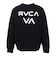 ルーカ（RVCA）STENCIL RVCA クルーネックトレーナー BG042017 BLK