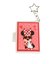 ミニーマウス（Minnie Mouse）シールブックキーホルダー ミニーマウス KJ 307886