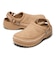 クロックス（crocs）サンダル クラフテッド ウィーガン スエード ステッチ クロッグ 214048-2EY