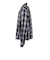 エクストララージ（XLARGE）OVERDYED OMBRE チェックシャツ 101263014004-BLACK