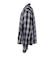 エクストララージ（XLARGE）OVERDYED OMBRE チェックシャツ 101263014004-BLACK
