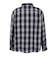 エクストララージ（XLARGE）OVERDYED OMBRE チェックシャツ 101263014004-BLACK