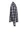 エクストララージ（XLARGE）OVERDYED OMBRE チェックシャツ 101263014004-BLACK