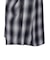 エクストララージ（XLARGE）OVERDYED OMBRE チェックシャツ 101263014004-BLACK