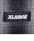 エクストララージ（XLARGE）OVERDYED OMBRE チェックシャツ 101263014004-BLACK