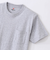 ヘインズ（Hanes）Tシャツ メンズ ビーフィー ポケット BEEFY 半袖 クルーネック グレー 無地T 定番 長持ち H5190 060 オンライン価格