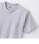ヘインズ（Hanes）Tシャツ メンズ ビーフィー ポケット BEEFY 半袖 クルーネック グレー 無地T 定番 長持ち H5190 060 オンライン価格