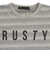 ラスティ（RUSTY）ラッシュガード 半袖 Tシャツ 子供 ジュニア 水陸両用 UVカット 紫外線対策 962460BOR 130 140 150 160