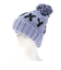 ロキシー（ROXY）ポーラーフリース付き TONIC BEANIE ビーニー ERJHA04019PHN0 ブルー 帽子 ニット帽 スキー スノーボード