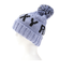 ロキシー（ROXY）ポーラーフリース付き TONIC BEANIE ビーニー ERJHA04019PHN0 ブルー 帽子 ニット帽 スキー スノーボード