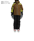 デサント（DESCENTE）スキーウエア ジュニア 上下 セット DWJUJH02X NTG ブラック サイズ調整 130 140 150 160 スキー ス…