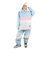 ワンスリー（ONE THREE）22-23 ボードウェア パンツ スノーボード スノボウェア ライトブルー LADIES PANTS OTP85200 682