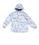 ジュニア スキーウェア スーツ ビブパンツ セット ガールズ タイポグラフティ 321NN2HHM0047 LVD サイズ調整 抗菌