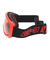 GS-9（GS-9）ジュニア 子供 ゴーグル スキー スノーボード シングルレンズ メガネ対応 レッド GS9 23 334NN2ZD0052 RED