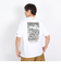 ボンファイア（Bonfire）Wave 半袖Tシャツ 50BNF3SCD2267 WHT ホワイト