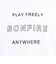 ボンファイア（Bonfire）Wave 半袖Tシャツ 50BNF3SCD2267 WHT ホワイト