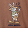 クリフメイヤー（KRIFF MAYER）半袖Tシャツ キャンプラビット半袖Tシャツ ギター 2243100-29:BROWN ブラウン