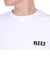 リーフ（REEF）ロゴ 長袖ラッシュガード RFTEM2320 WHT LLサイズ