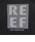 リーフ（REEF）ラッシュガード 半袖 Tシャツ UVカット 紫外線対策 ロゴ RFTEM2324 BLK Lサイズ