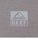 リーフ（REEF）ラッシュガード 半袖 Tシャツ UVカット 紫外線対策 ロゴ RFTEM2324 CHARCOAL Mサイズ