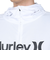 ハーレー（HURLEY）ラッシュガード 長袖 パーカー RASH ONE AND ONLY MRG2310036-WHT 速乾 UVカット