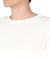 クリフメイヤー（KRIFF MAYER）柔らかな着心地 長袖Tシャツ ロンT サーマルパイピング 長袖Tシャツ 2317806-9:NATURAL ホワイト …