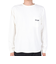 クリフメイヤー（KRIFF MAYER）長袖Tシャツ ロンT キャンプラビットプリントポケ 長袖Tシャツ 2317801-5:OFF ホワイト