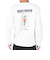 クリフメイヤー（KRIFF MAYER）長袖Tシャツ ロンT キャンプラビットプリントポケ 長袖Tシャツ 2317801-5:OFF ホワイト