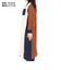 クリフメイヤー（KRIFF MAYER）ワンピース 長袖 ビエラシャツワンピース 2315803L-90:MULTI-COL ブラウン×ネイビー