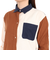 クリフメイヤー（KRIFF MAYER）ワンピース 長袖 ビエラシャツワンピース 2315803L-90:MULTI-COL ブラウン×ネイビー