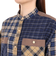 クリフメイヤー（KRIFF MAYER）カジュアルシャツ 長袖 マルチチェックシャツ 2315804L-79:NAVY ネイビー×イエロー