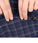 クリフメイヤー（KRIFF MAYER）カジュアルシャツ 長袖 マルチチェックシャツ 2315804L-79:NAVY ネイビー×イエロー