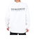 ディーシーシューズ（DC SHOES）長袖Tシャツ  メンズ AUTHENTIC OBLIQUE ロゴ23FWDLT234064WHT