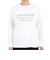 ジャックウルフスキン（JackWolfskin）長袖Tシャツ ロンT JP CORP SIGN 長袖Tシャツ 5032551-5055 ホワイト