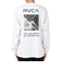 ルーカ（RVCA）BANDANA BOX LOGO 長袖Tシャツ BD044066 WHT